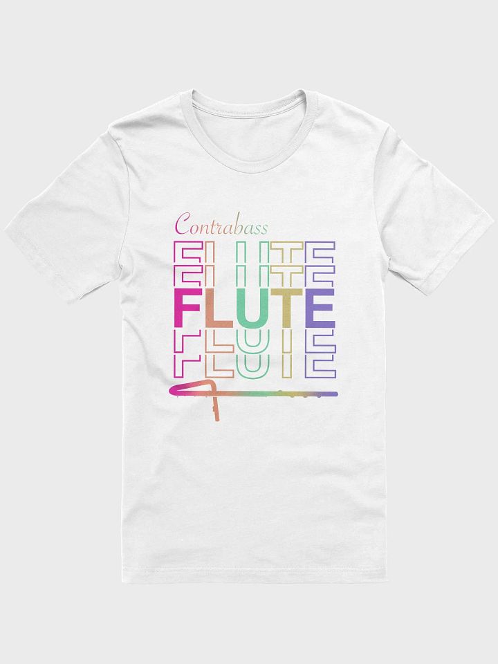 Symmetrical Flute Graphic T-Shirt - Contrabass - Unisex product image (1)