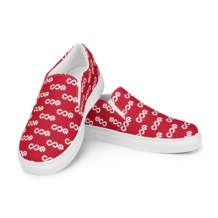 COE SLIP ONS RED product image (1)