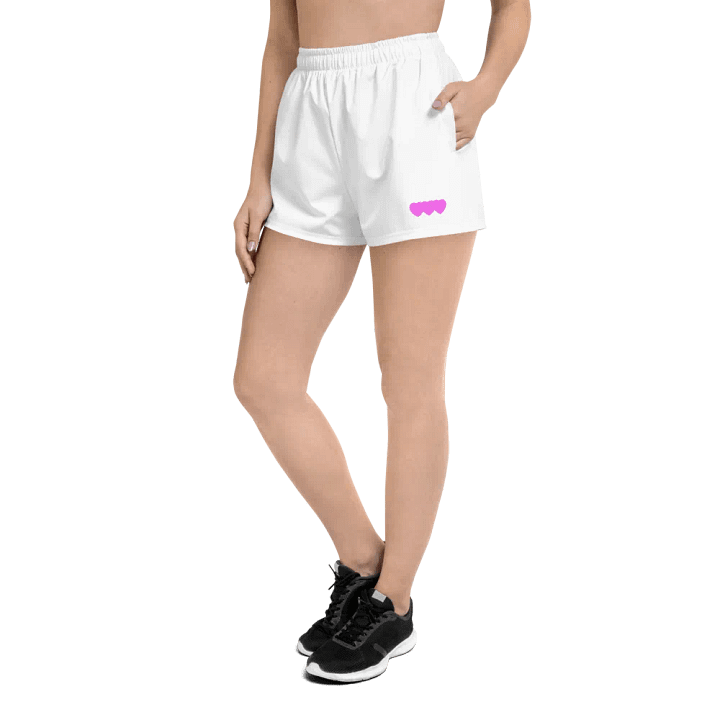 Triple Heartbeat Athletic Shorts product image (2)