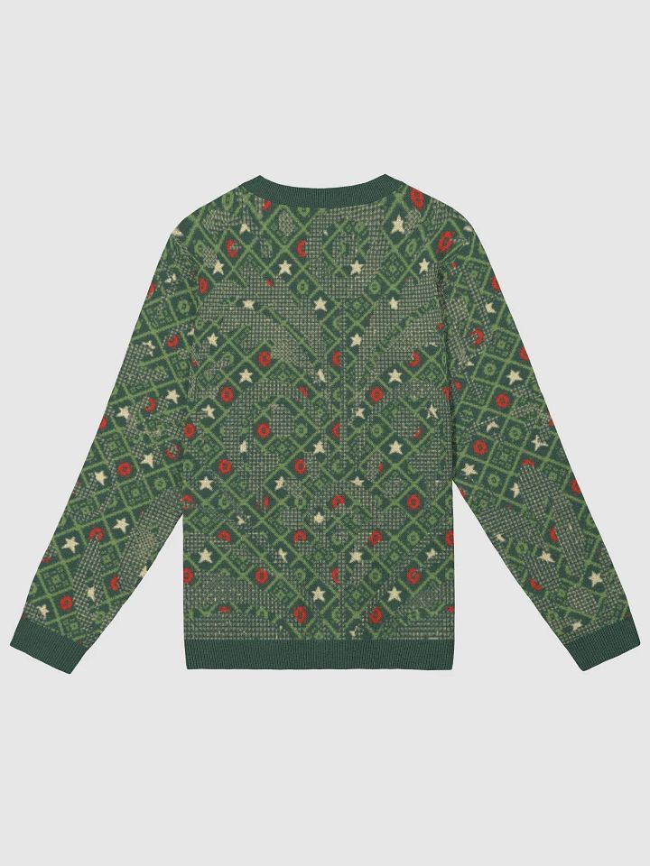 Customizable 4-Color Jacquard Crewneck Sweater product image (2)