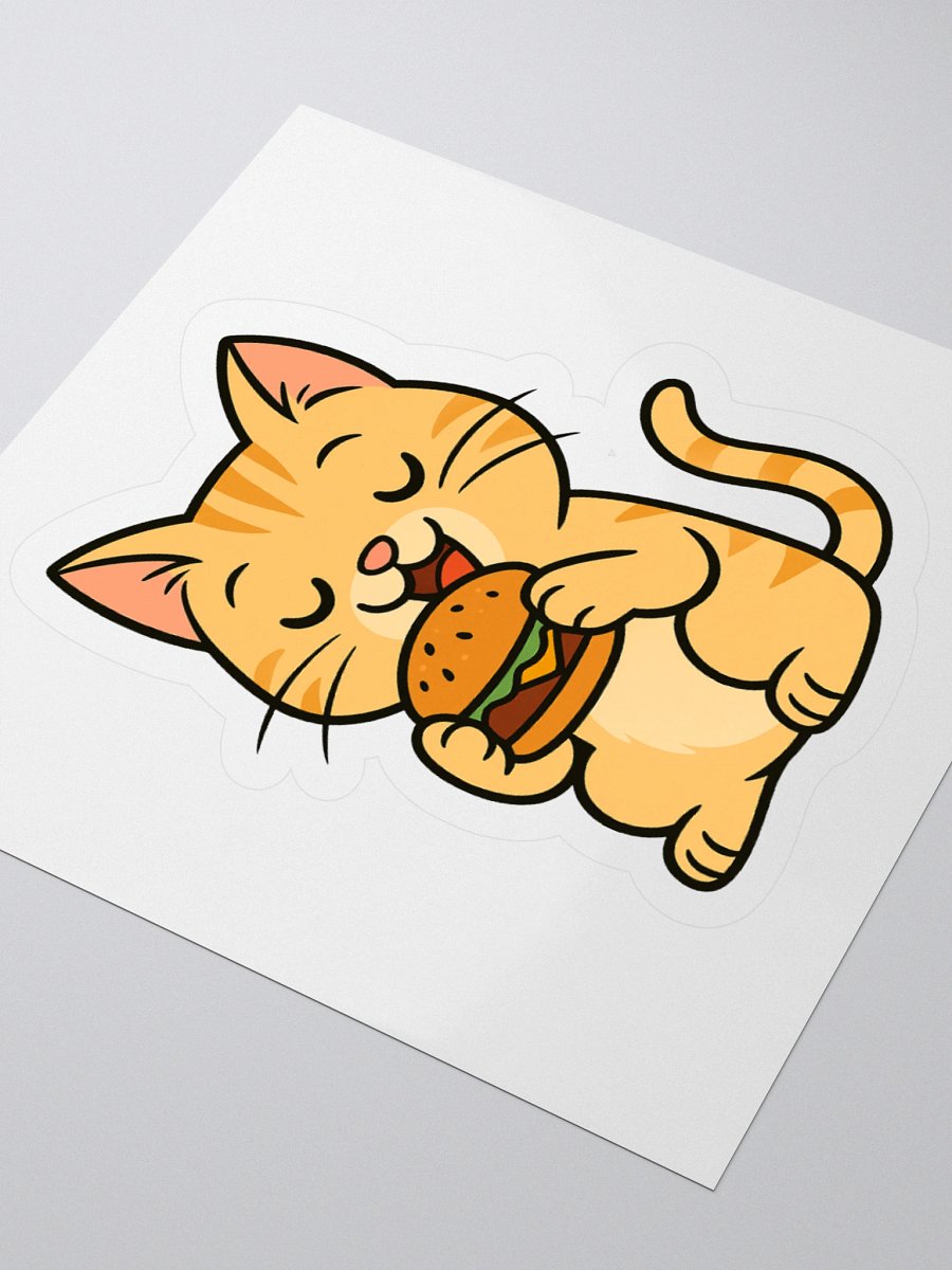 Luna Loves Burgers Sticker product image (8)