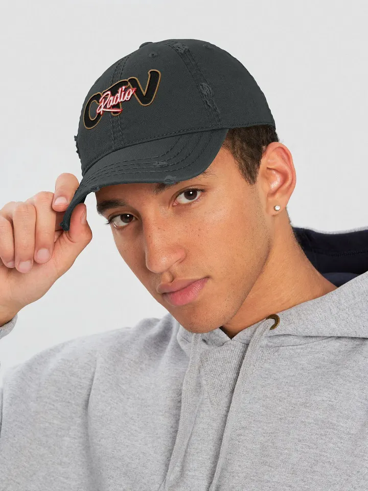 Retro Vibes CTVRadio Distressed Dad Hat product image (3)