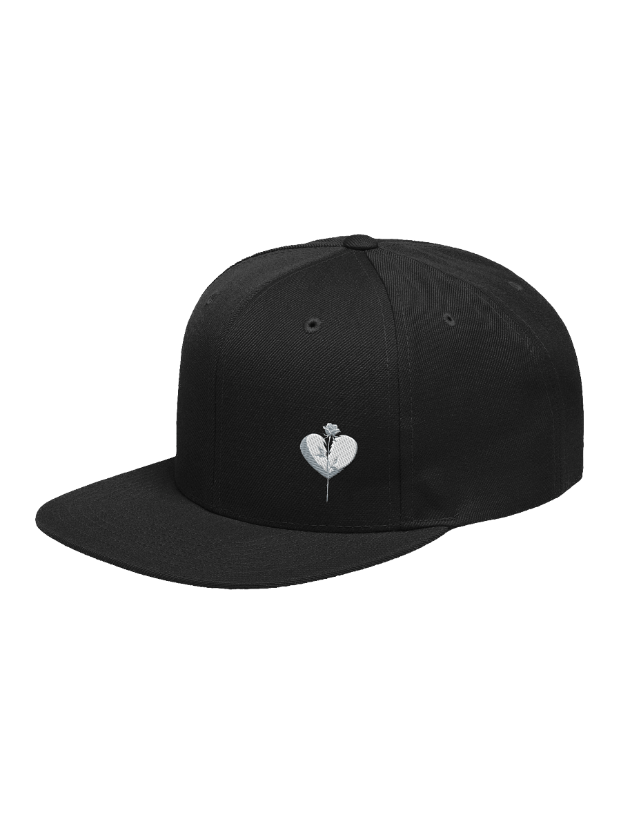 Rose Heart Snapback Cap product image (3)