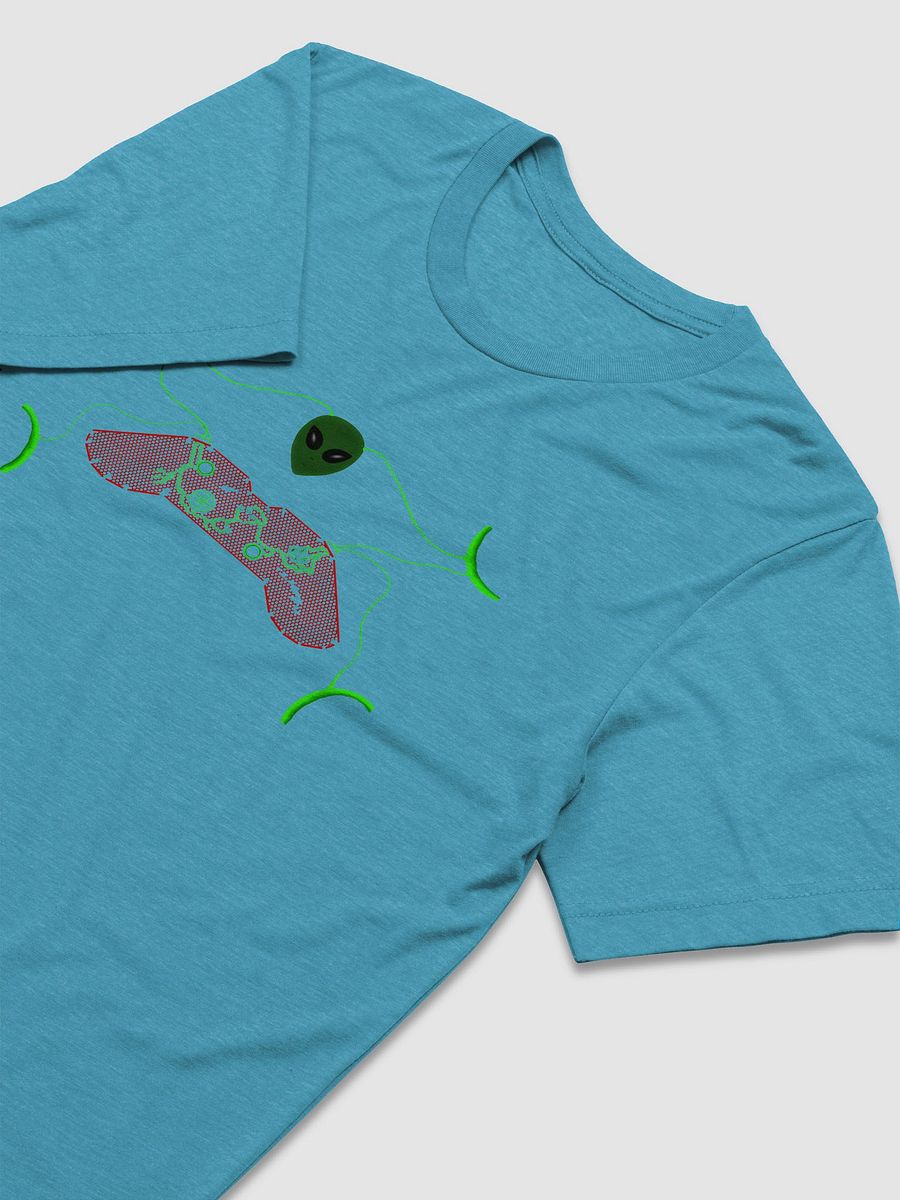 Galactic Gamer: Alien Controller T-Shirt product image (6)
