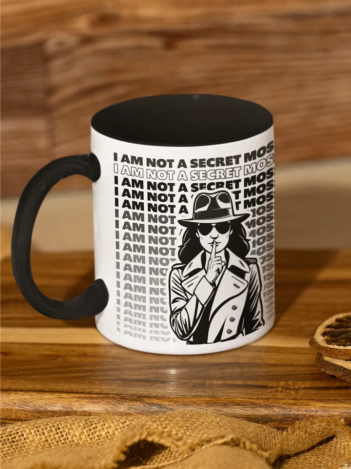 Secret Mossad Woman Duo-Color Mug product image (1)