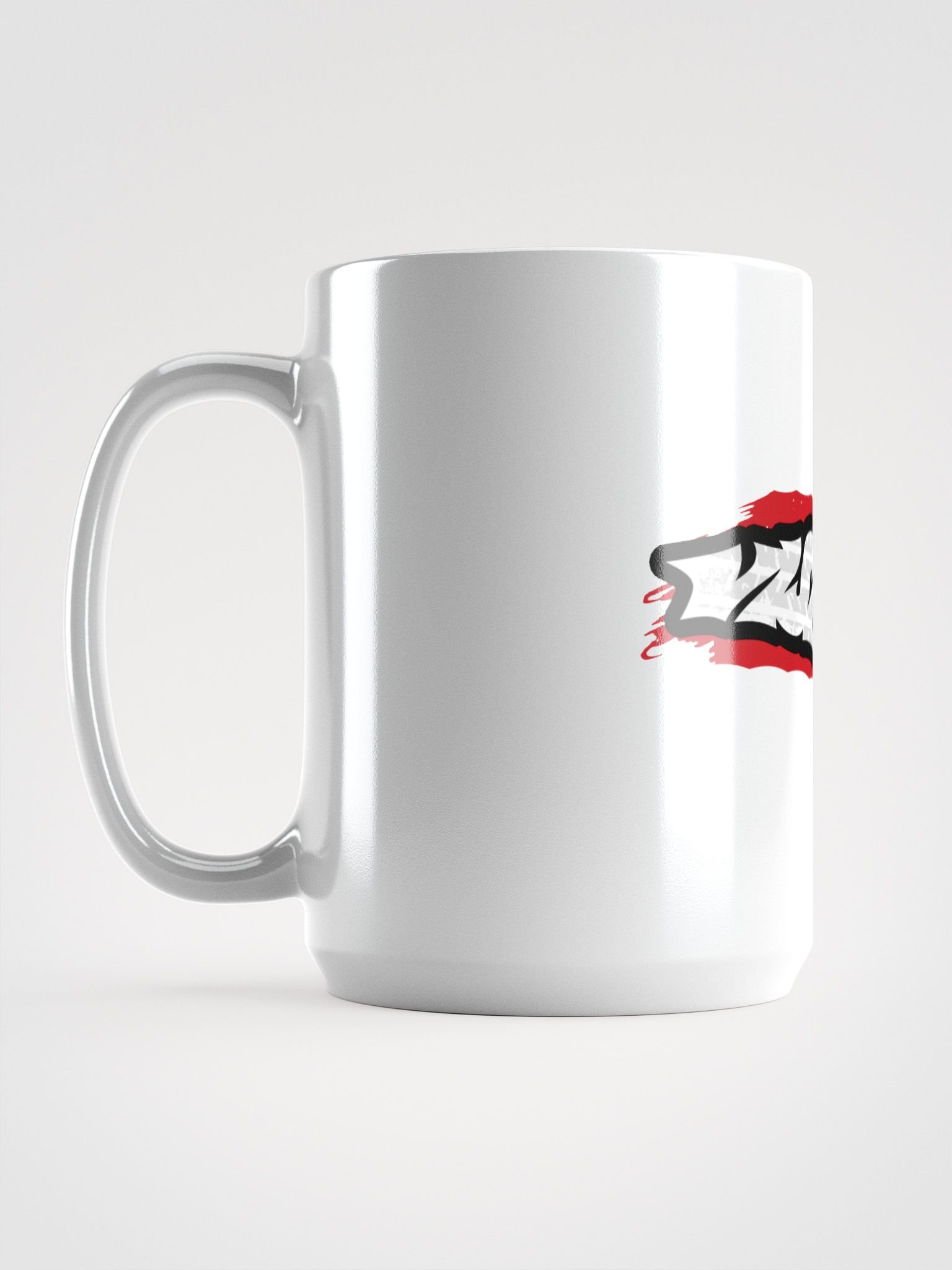 Vis Run Over Logo Glossy Mug product image (6)
