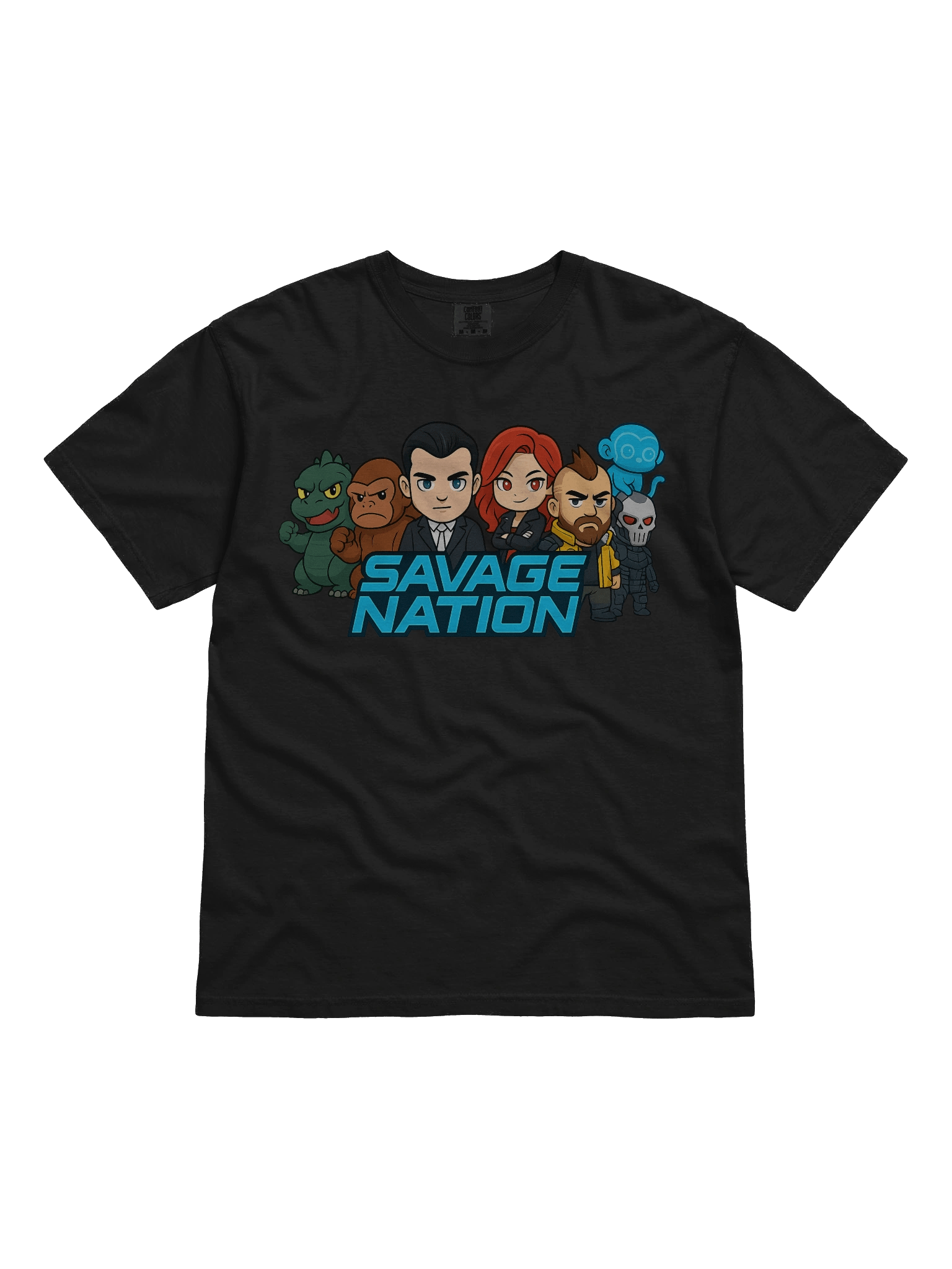 Savage Nation Cartoon T-Shirt product image (4)