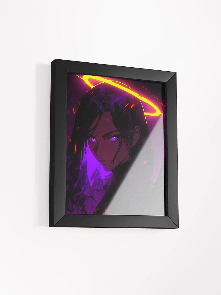 Framed Fallen Angel Ethereal Glow Matte Poster product image (24)