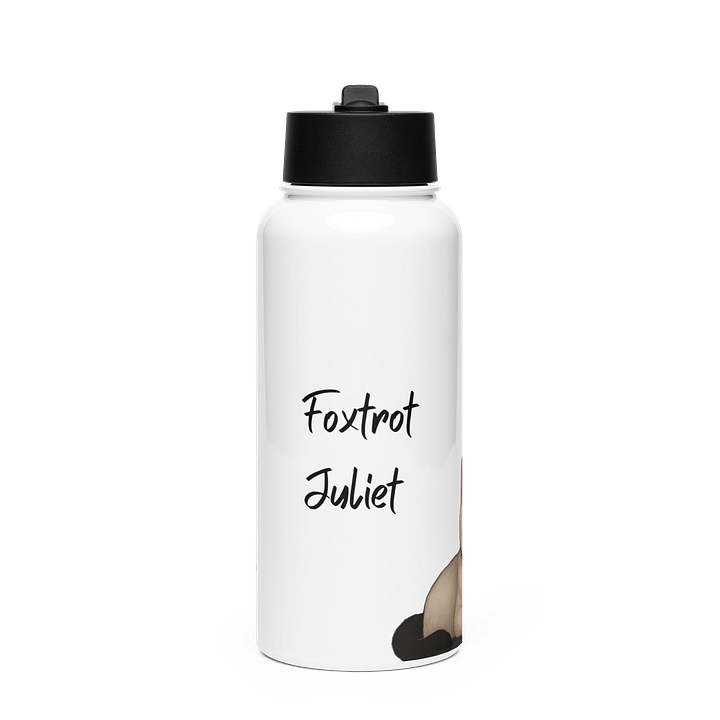 Foxtrot Juliet and The boys water bottle product image (1)