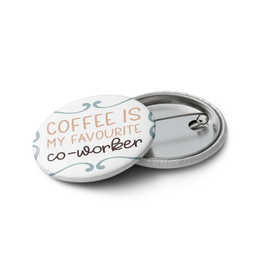 Coffee Lover's Pin Button Set product image (12)