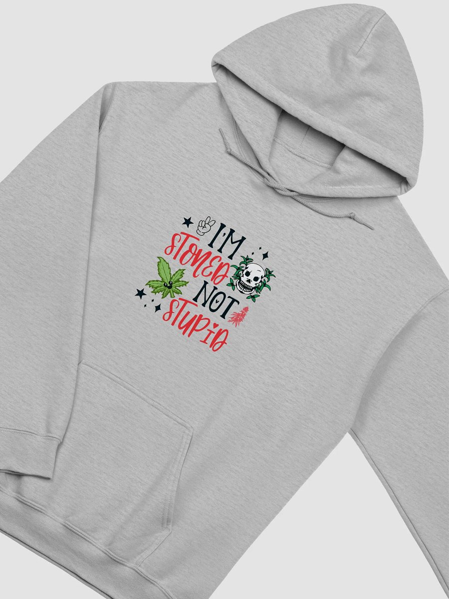 Stoned Not Stupid Classic Hoodie product image (3)