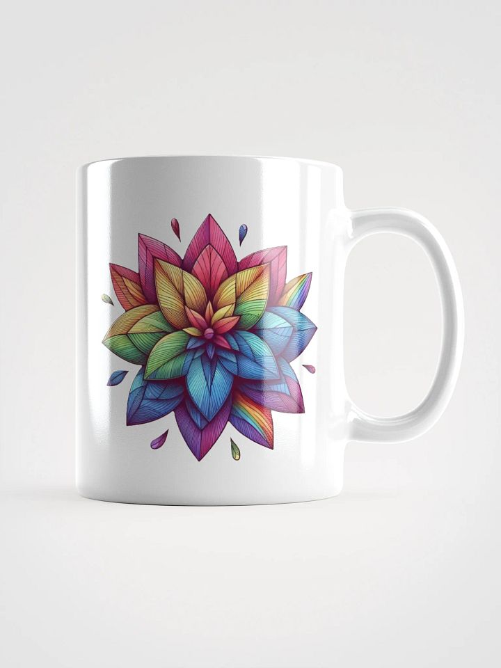 Kaleidoscopic Floral Symphony Mug product image (1)