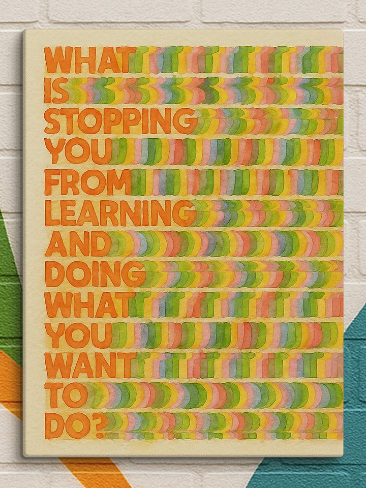 What is Stopping You - Canvas product image (1)