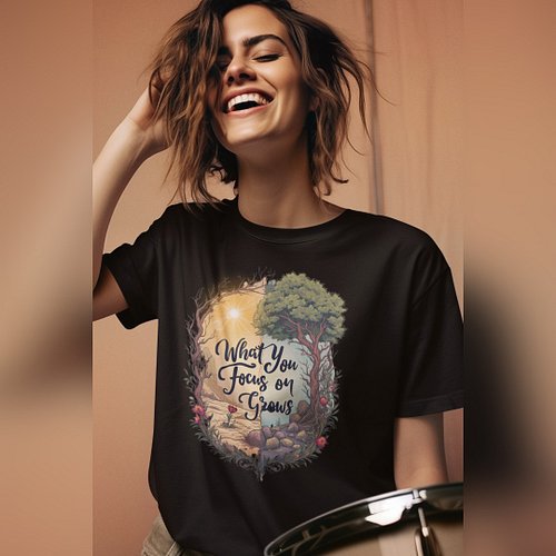 Plant the right seeds. 🌱🌼

LINK IN BIO: Available on Topz Mart Redbubble store
Title - What You Focus On Grows Design #1486

...