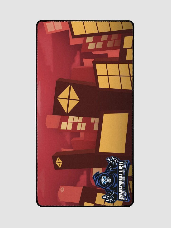 Red Hellscape DeskMat product image (2)