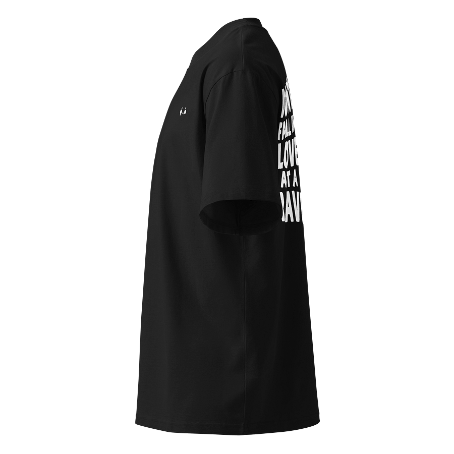 Rave Love Oversized Shirt blk product image (4)