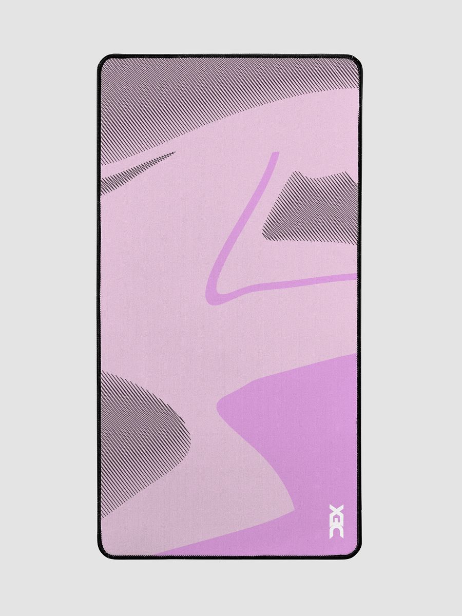 Liquid Abstract Desk Mat - "Mimi Pink" product image (4)