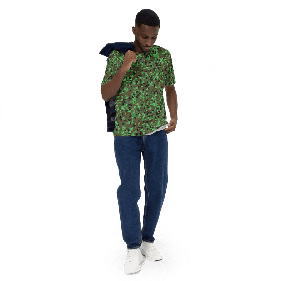 POLYGON GREEN CAMO T-SHIRT product image (5)