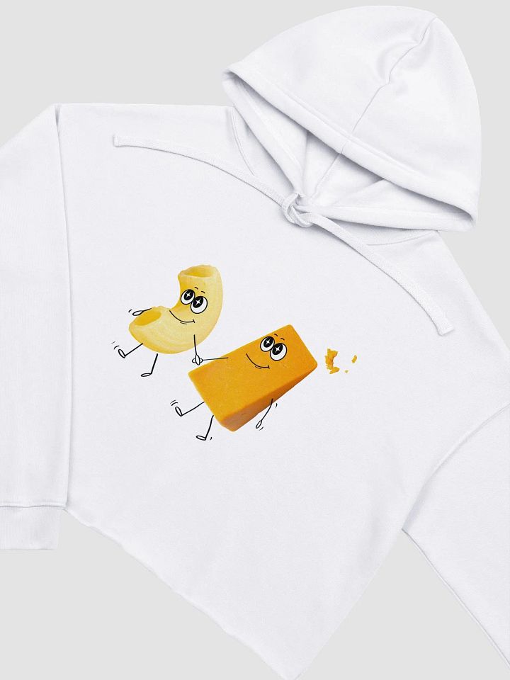 Cheesy Mac & Cheese Duo Cropped Hoodie product image (1)