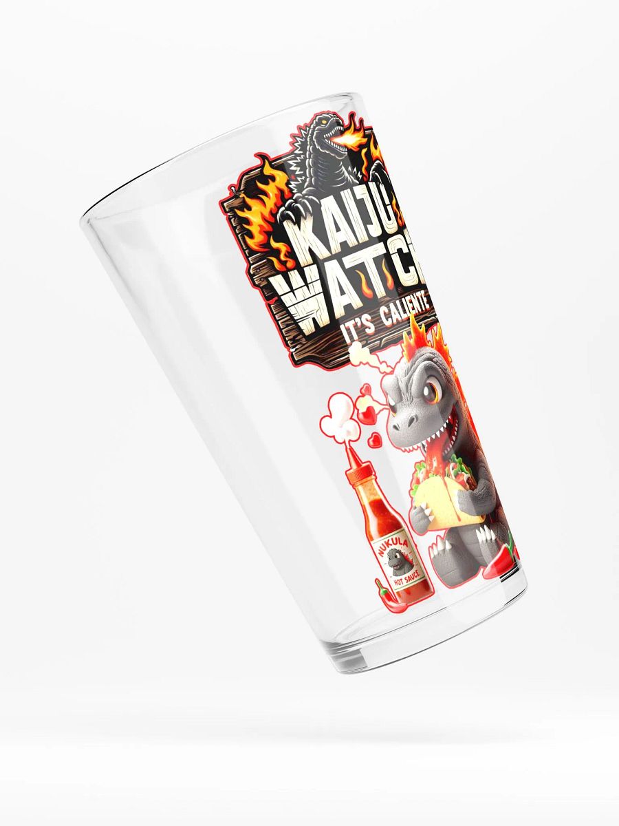 Kaiju Watch It's Caliente Pint Glass product image (4)
