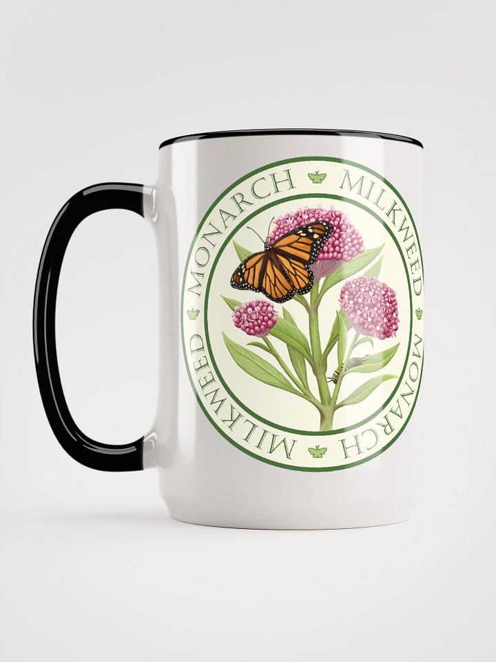 Monarch - Milkweed Black & White Mug product image (2)