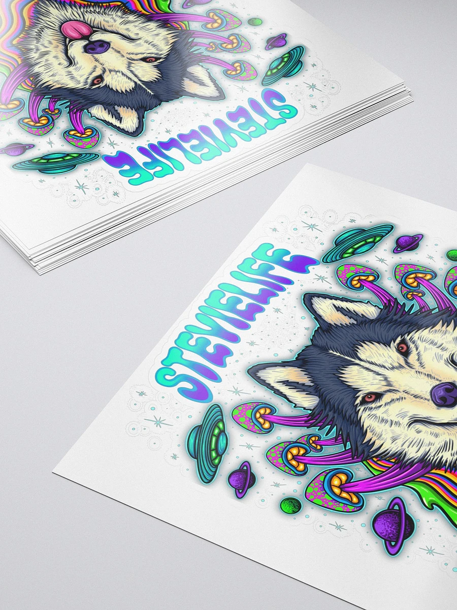 Sticker Psycho Wolf product image (5)