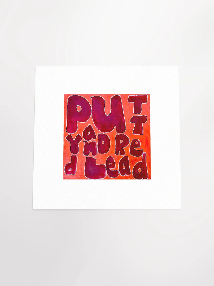Putty and Red Lead Print product image (8)
