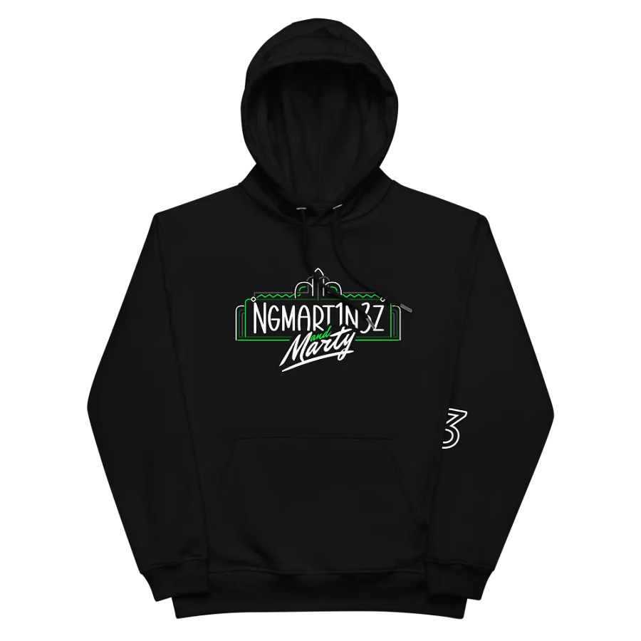 Retro Green NGM & Marty Hoodie product image (1)