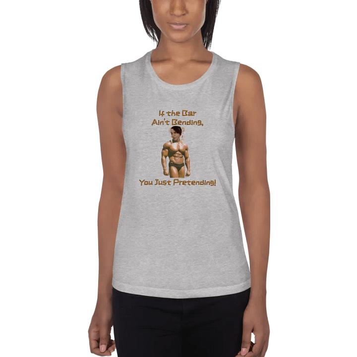 If The Bar Ain't Bending Women's Muscle Tank product image (1)