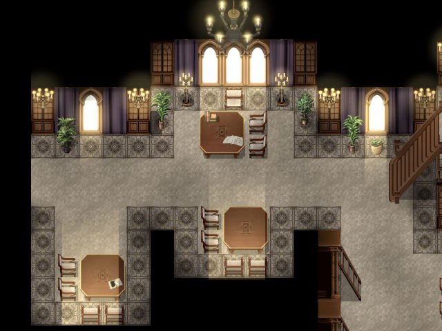 KR Dark Academia Library Tileset with Study for RPGs product image (5)