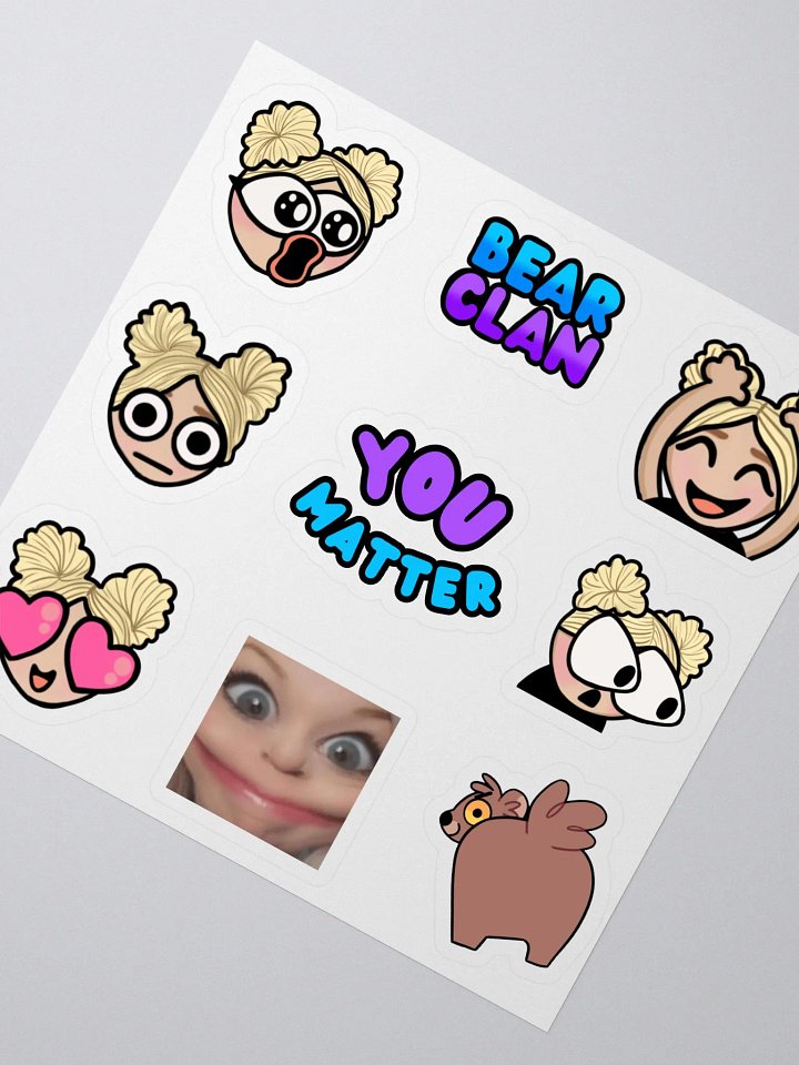 Bear Clan Sticker Sheet product image (2)