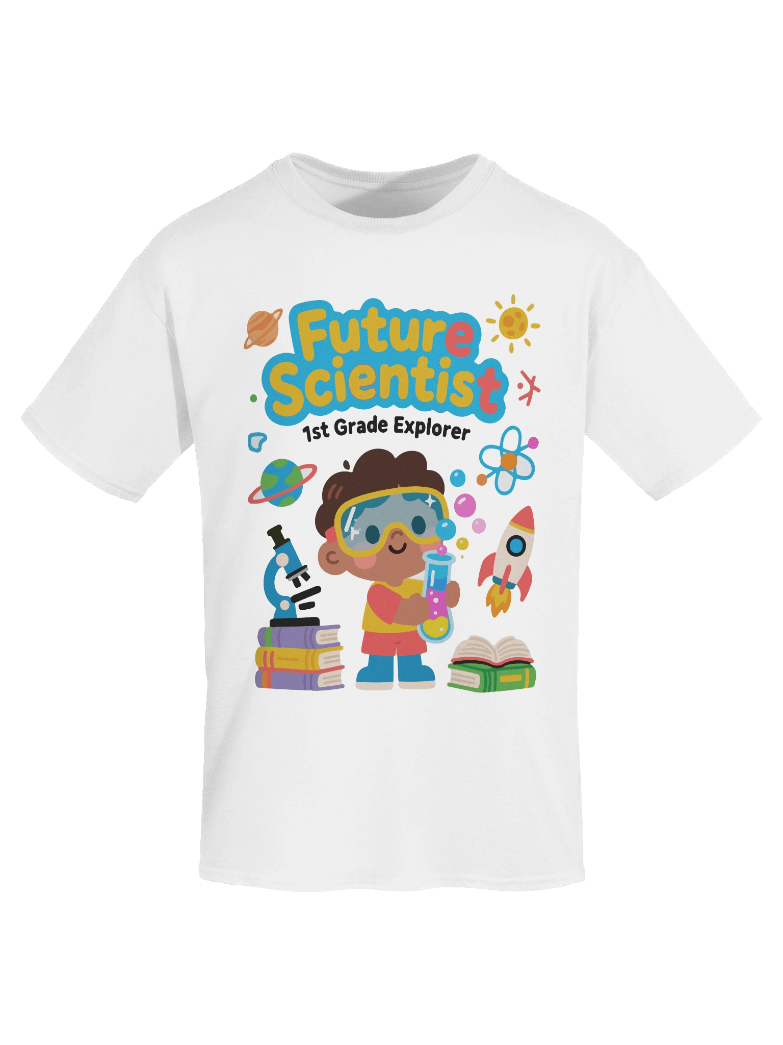 Future Scientist Back to School Shirt | 1st Grade Explorer Tee product image (7)