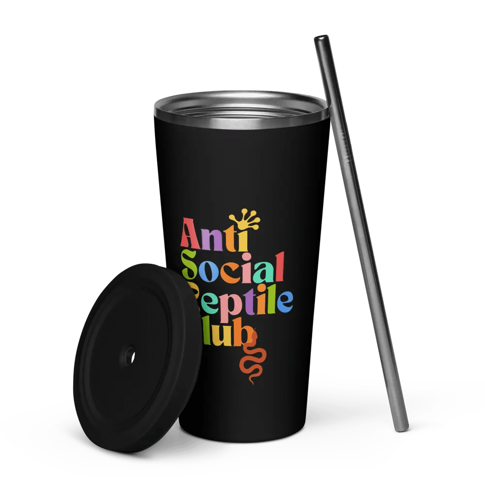 Colorful Insulated Tumbler: Anti Social Reptile Club Edition product image (5)