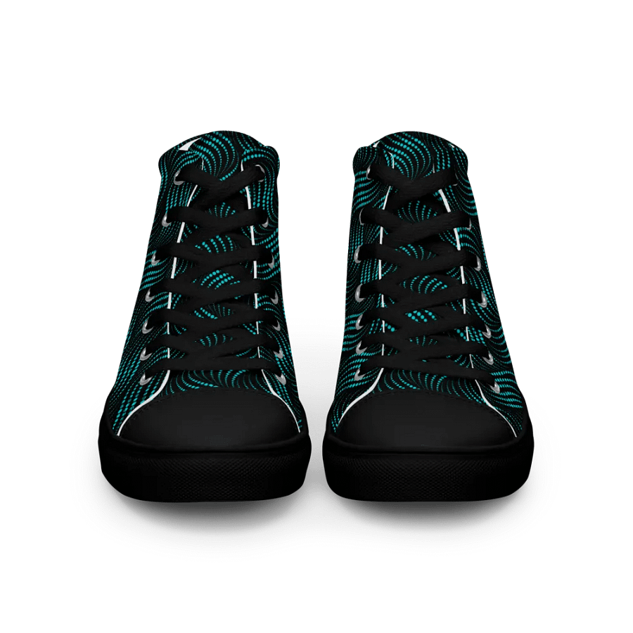 Light blue wavy men’s shoes product image (3)