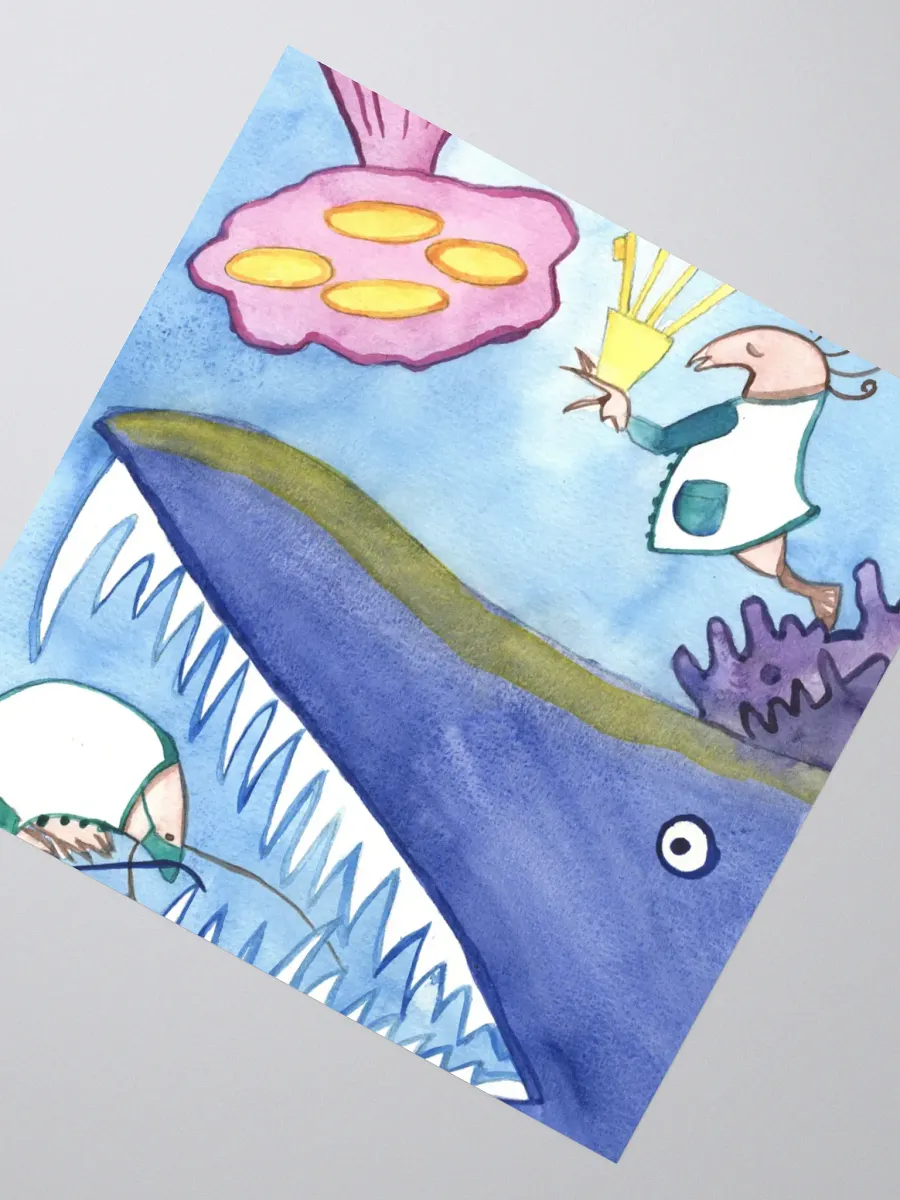Shrimp Dentist Sticker product image (5)