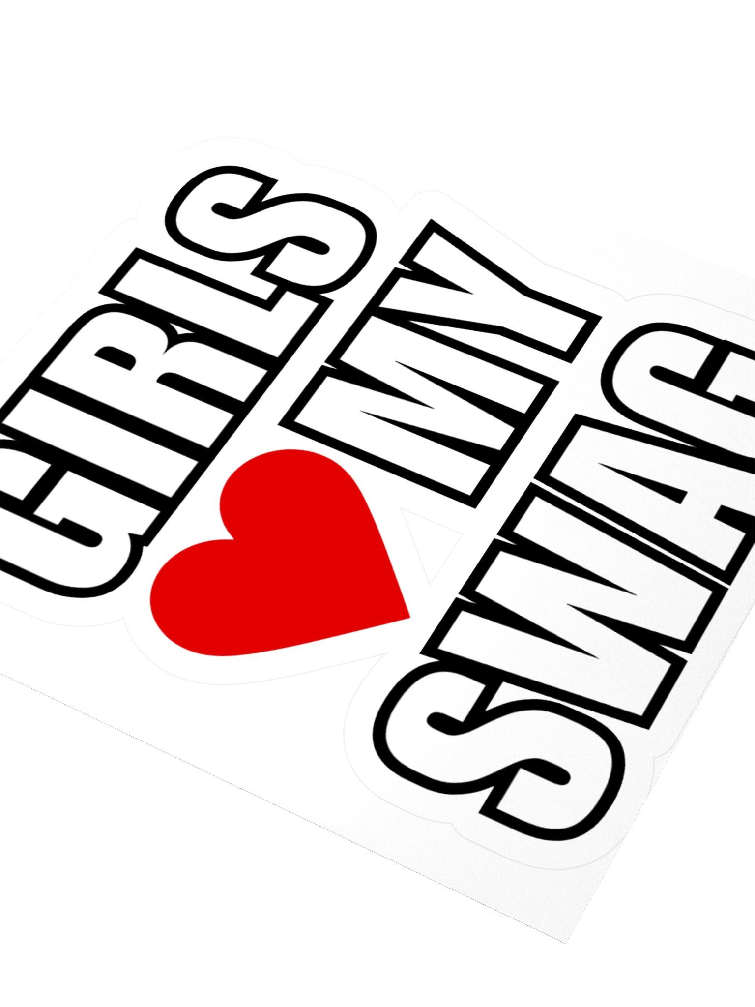 Girls Love My Swag Sticker product image (9)