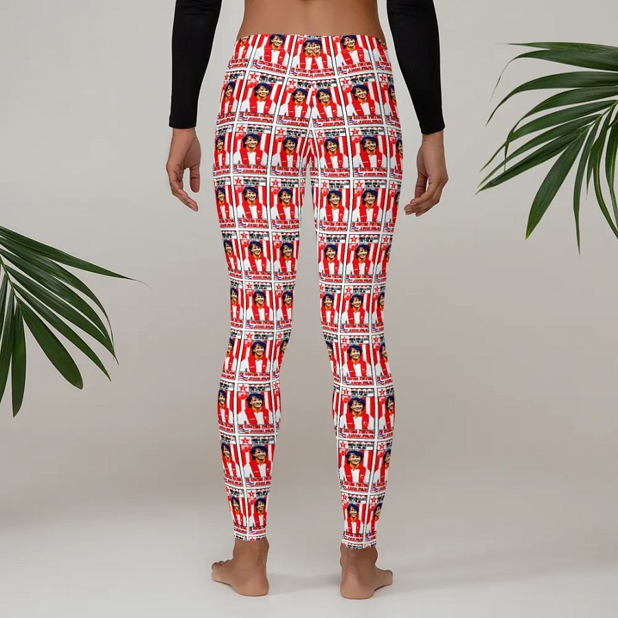 Siniša Mihajlović (FK Crvena Zvezda) #2 All-Over Print Leggings by Sublicolor product image (3)