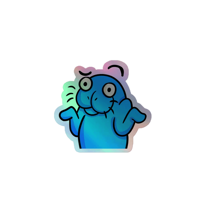 ManaShrug Sticker product image (1)
