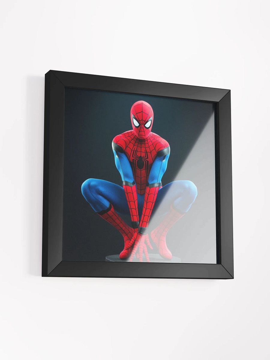 Spider-Hero Wall Art – Dynamic Crouch Edition product image (33)