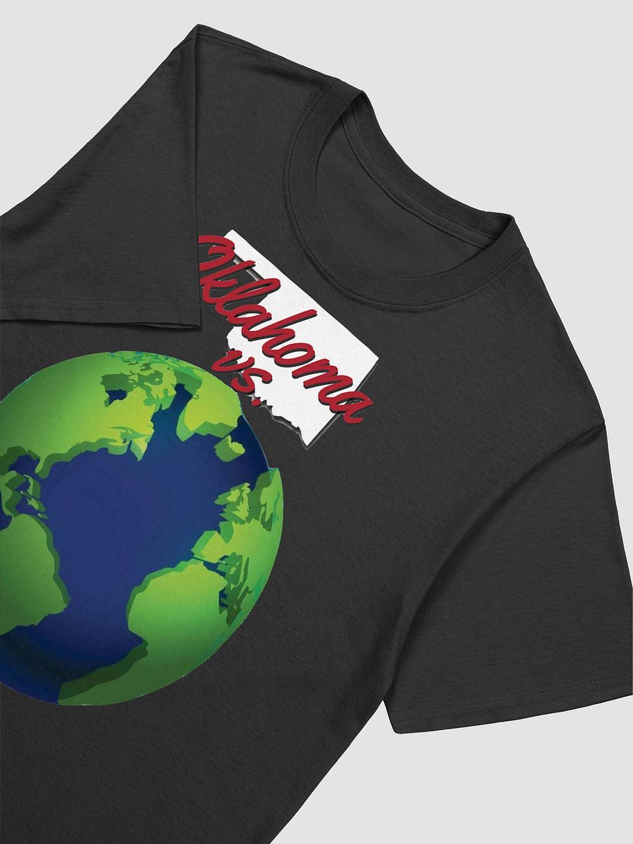 Oklahoma vs. The World T-shirt (3D Globe) product image (10)