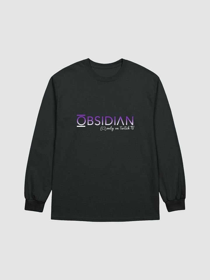 Obsidian long sleeve t-shirt product image (2)