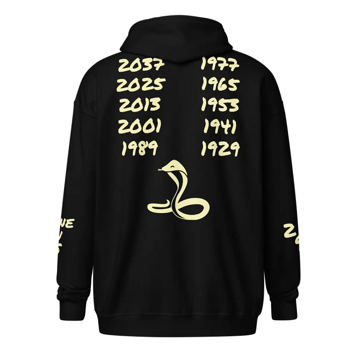Year of the Snake Zip Hoodie product image (7)