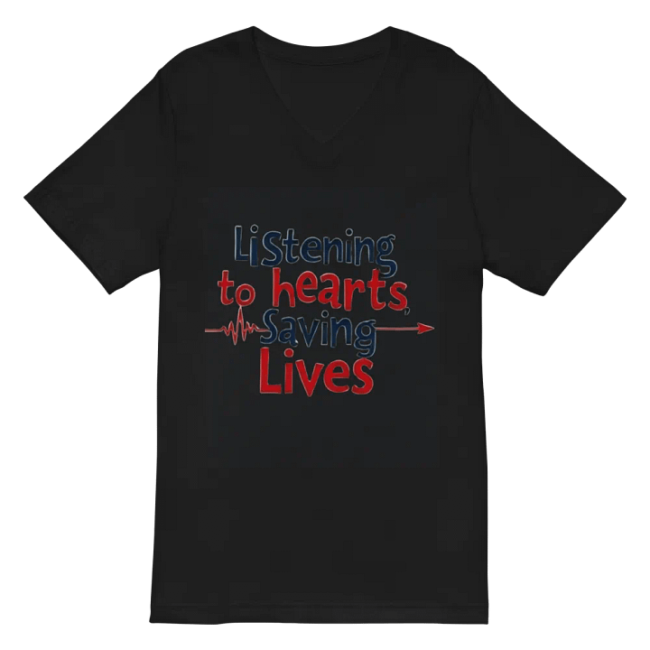 Heartbeat Savior V-Neck Tee product image (3)