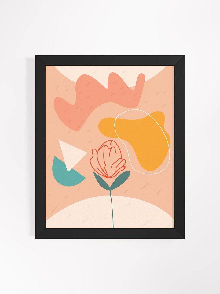 Abstract Blossom Framed Poster product image (8)