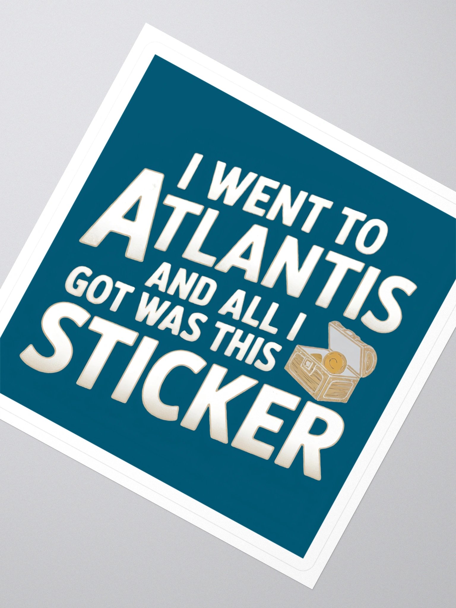 Atlantis Souvenir Sticker — LL.STKR-01 product image (2)