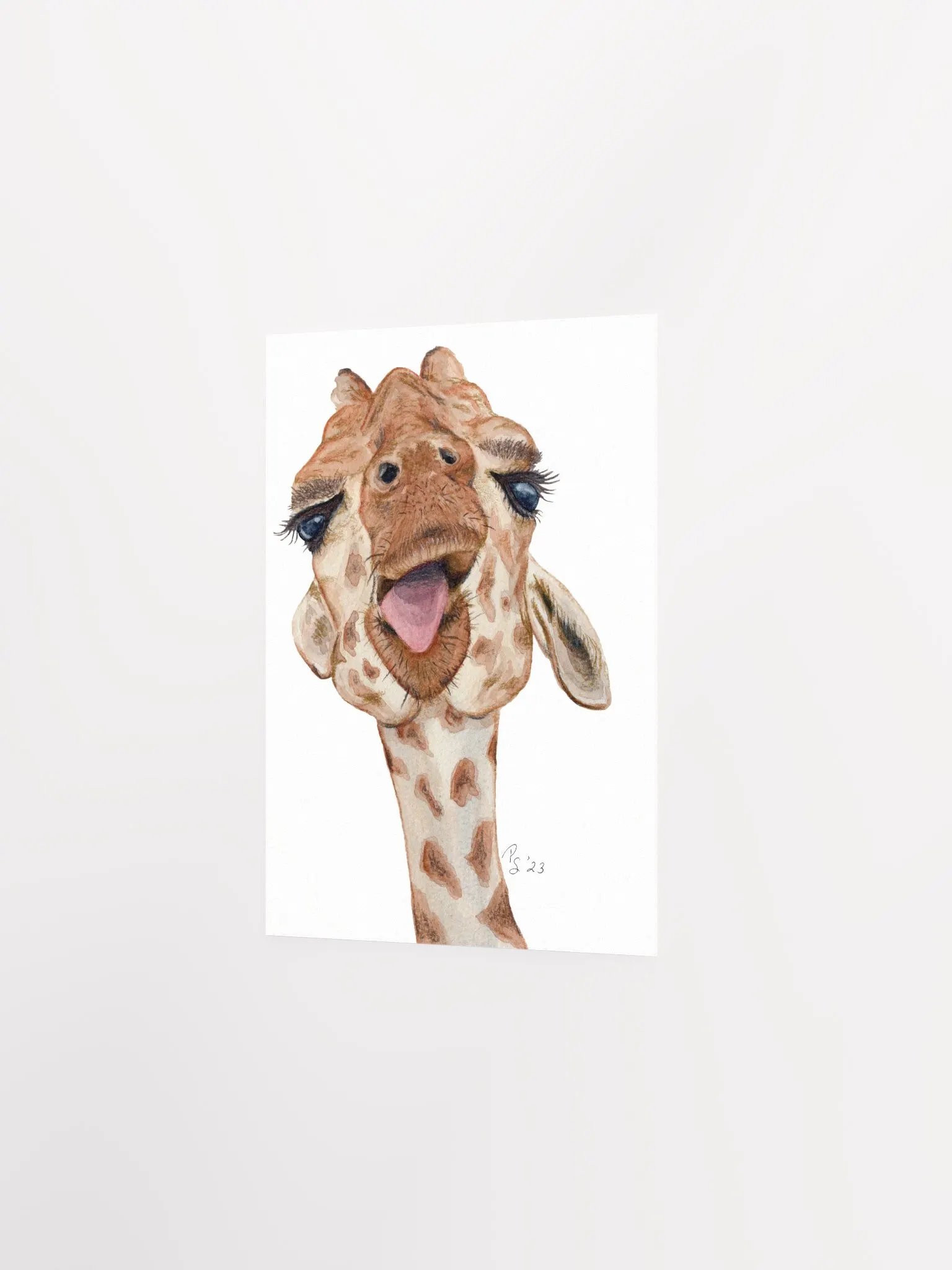 What's Up? Giraffe Poster product image (10)