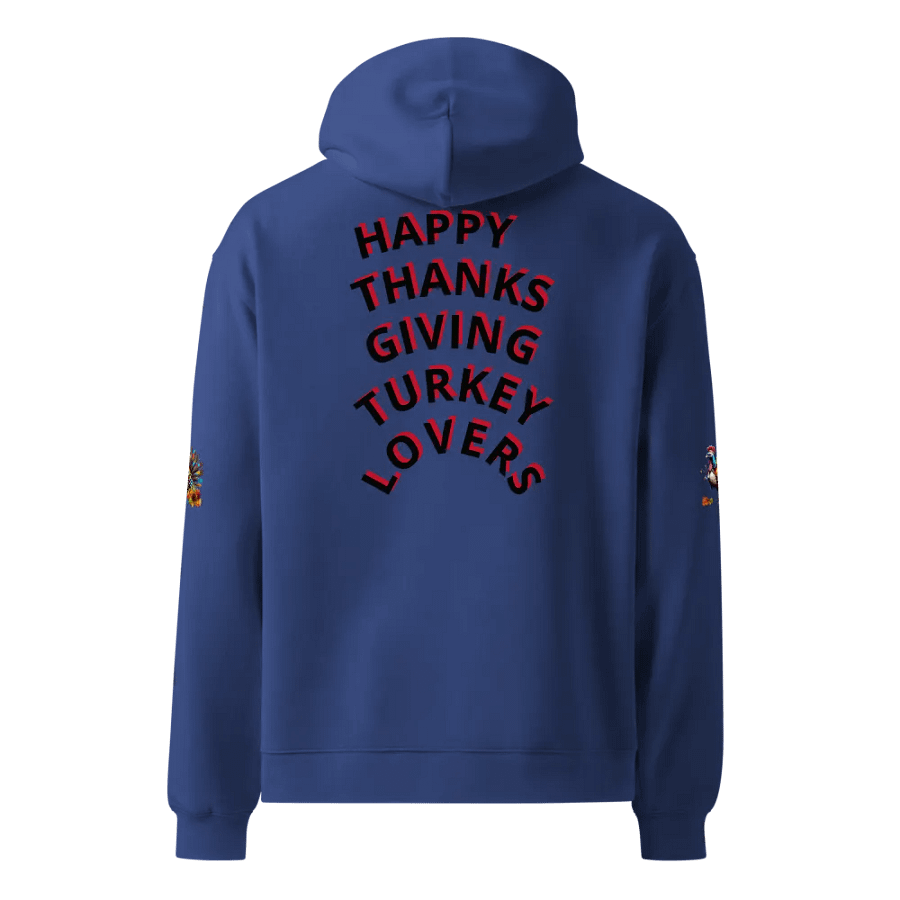 Winter Vibrant Turkey Feast Hoodie product image (3)