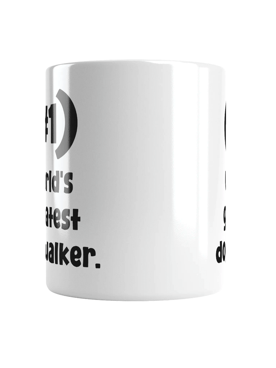#1 World's Greatest Dog Walker Mug product image (6)
