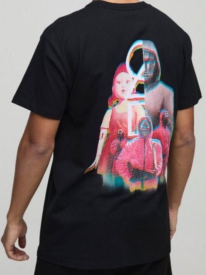 KYO's personal Squid Games baggy T worn while recording audios (used) product image (1)