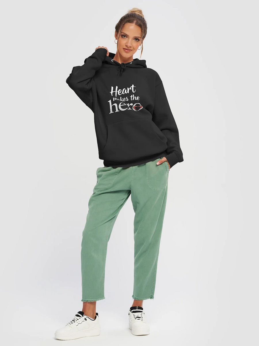 Heart Makes the Hero Hoodie – Inspired by Gal Gadot’s Unstoppable Spirit | Embrace Your Inner Hero & Transform Your Life product image (5)